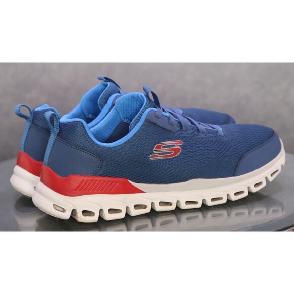 Skechers Glide Step Pro $120 Men's Athletic Sneakers Shoes Size 12 Blue - Picture 8 of 10